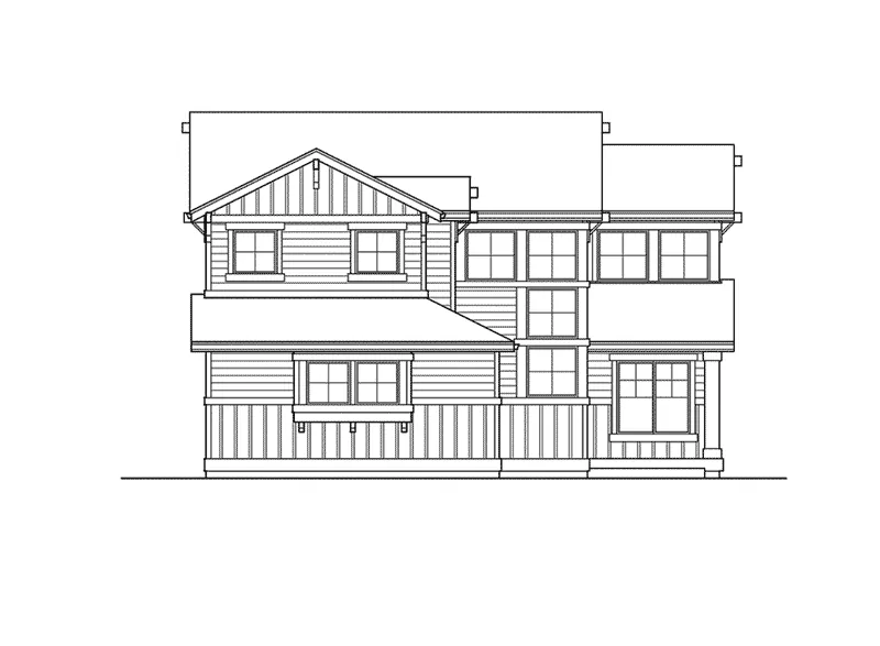 Modern House Plan Front Elevation - Embury Craftsman Home 071D-0020 - Search House Plans and More