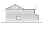 Modern House Plan Left Elevation - Embury Craftsman Home 071D-0020 - Search House Plans and More