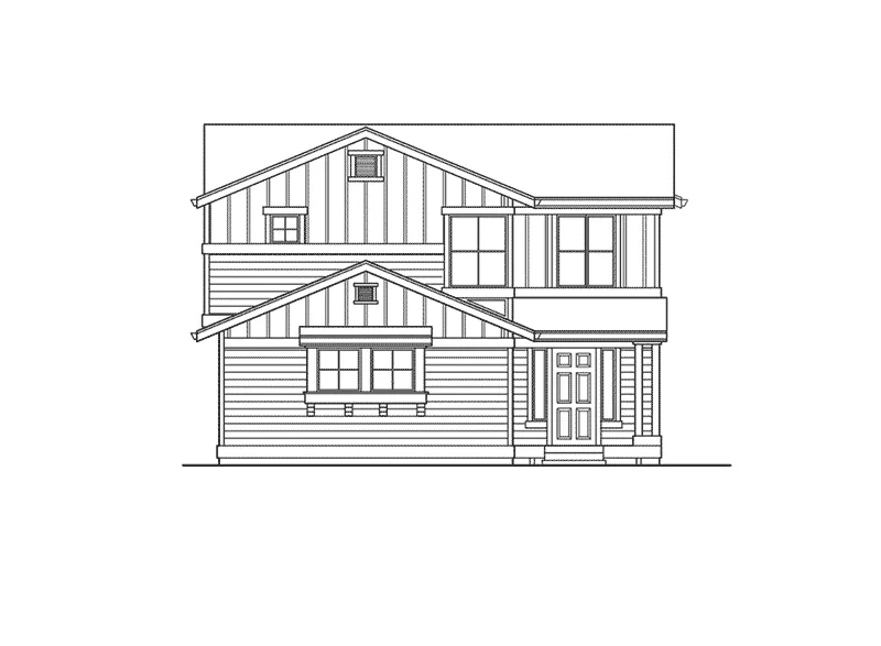 Country House Plan Front Elevation - Hollowood Craftsman Home 071D-0021 - Search House Plans and More