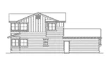 Country House Plan Left Elevation - Hollowood Craftsman Home 071D-0021 - Search House Plans and More