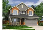 Traditional House Plan Front Photo 01 - Oak Grove Bluffs Craftsman Home 071D-0035 - Shop House Plans and More