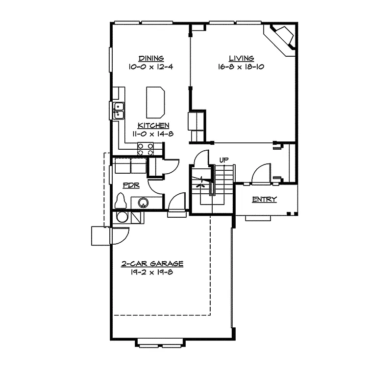 Tudor House Plan First Floor - Essex Mill Country Home 071D-0042 - Search House Plans and More