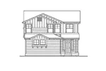 Tudor House Plan Front Elevation - Essex Mill Country Home 071D-0042 - Search House Plans and More