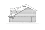 Country House Plan Right Elevation - Patterson Woods Craftsman Home 071D-0049 - Shop House Plans and More