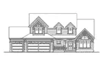 Southern House Plan Front Elevation - Winkler Craftsman Home 071D-0050 - Shop House Plans and More
