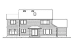 Southern House Plan Rear Elevation - Winkler Craftsman Home 071D-0050 - Shop House Plans and More