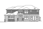 Contemporary House Plan Front Elevation - Compton Hollow Victorian Home 071D-0060 - Search House Plans and More