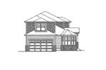 Contemporary House Plan Left Elevation - Compton Hollow Victorian Home 071D-0060 - Search House Plans and More
