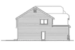 Craftsman House Plan Left Elevation - Jonesburg Craftsman Home 071D-0062 - Search House Plans and More