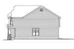 Craftsman House Plan Right Elevation - Jonesburg Craftsman Home 071D-0062 - Search House Plans and More
