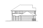 Country House Plan Left Elevation - Scotland Crest Tudor Style Home 071D-0066 - Shop House Plans and More
