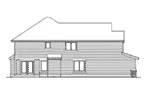 Country House Plan Left Elevation - Garden Valley Craftsman Home 071D-0080 - Search House Plans and More