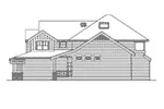 Country House Plan Right Elevation - Garden Valley Craftsman Home 071D-0080 - Search House Plans and More