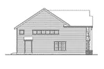 Southern House Plan Left Elevation - Beachland Tudor Home 071D-0082 - Search House Plans and More