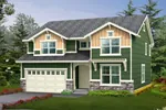 Arts & Crafts House Plan Front Image - Glenallen Creek Craftsman Home 071D-0088 - Search House Plans and More