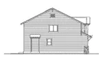 Modern House Plan Left Elevation - Glenallen Creek Craftsman Home 071D-0088 - Search House Plans and More
