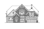 Craftsman House Plan Front Elevation - Augustine Woods Tudor Home 071D-0093 - Search House Plans and More