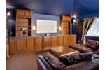 Traditional House Plan Theater Room Photo 01 - Mango Sleek Sunbelt Home 071D-0094 - Shop House Plans and More