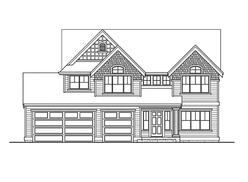 Country House Plan Front Elevation - Melton Country Home 071D-0095 - Shop House Plans and More