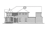 Craftsman House Plan Right Elevation - Lynnbrook Shingle Style Home 071D-0101 - Shop House Plans and More