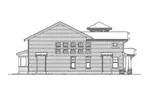 Country House Plan Left Elevation - Jesse Belle Craftsman Home 071D-0107 - Search House Plans and More