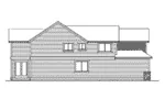 Luxury House Plan Left Elevation - Dalhousie Craftsman Home 071D-0114 - Search House Plans and More