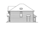Country House Plan Right Elevation - Tyson Valley Craftsman Home 071D-0115 - Shop House Plans and More