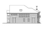 Craftsman House Plan Left Elevation - Cloudcroft Craftsman Home 071D-0139 - Search House Plans and More