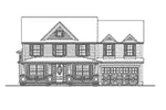 Traditional House Plan Front Elevation - Revere Point Luxury Home 071D-0142 - Shop House Plans and More