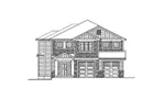 Luxury House Plan Front Elevation - Fawn Lake Craftsman Home 071D-0143 - Search House Plans and More