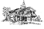 Luxury House Plan Front Image of House - Fawn Lake Craftsman Home 071D-0143 - Search House Plans and More
