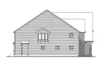 Traditional House Plan Left Elevation - Seclusion Point Cottage Home 071D-0153 - Shop House Plans and More