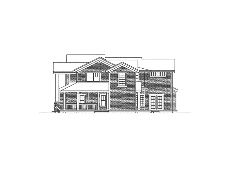 Luxury House Plan Right Elevation - Granada Luxury Home 071D-0154 - Search House Plans and More