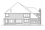 Southern House Plan Rear Elevation - Moravia Luxury Southern Home 071D-0161 - Shop House Plans and More