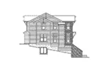 Luxury House Plan Left Elevation - Messina Craftsman Home 071D-0173 - Shop House Plans and More