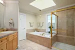 Luxury House Plan Master Bathroom Photo 01 - Messina Craftsman Home 071D-0173 - Shop House Plans and More