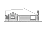 Ranch House Plan Right Elevation - Fox Ridge Rustic Country Home 071D-0215 - Search House Plans and More