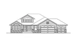 Traditional House Plan Front Elevation - Jade Forest Country Ranch Home 071D-0220 - Search House Plans and More