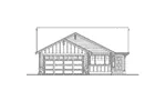 Ranch House Plan Front Elevation - Ridgepoint Rustic Ranch Home 071D-0224 - Shop House Plans and More