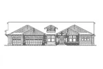 Ranch House Plan Front Elevation - Franklin Place Craftsman Home 071D-0225 - Search House Plans and More