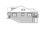 Ranch House Plan Right Elevation - Fischer Craftsman Style Home 071D-0234 - Search House Plans and More
