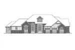 Ranch House Plan Front Elevation - Munhall Mill Craftsman Home 071D-0238 - Shop House Plans and More