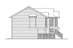 Arts & Crafts House Plan Left Elevation - Salem Crest Split-Level Home 071D-0240 - Shop House Plans and More