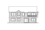 Traditional House Plan Rear Elevation - Salem Hill Split-Level Home 071D-0241 - Shop House Plans and More