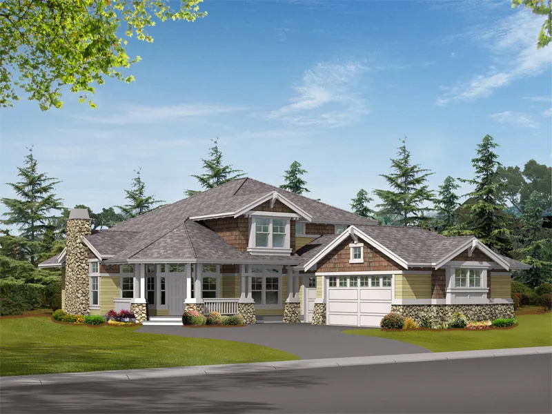 Big Home With Craftsman Inspired Exterior