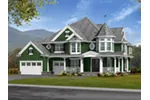 Traditional House Plan Front Image - Chambly Victorian Home 071S-0004 - Search House Plans and More