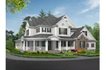 European House Plan Front Image - Geyer Victorian Home 071S-0007 - Search House Plans and More