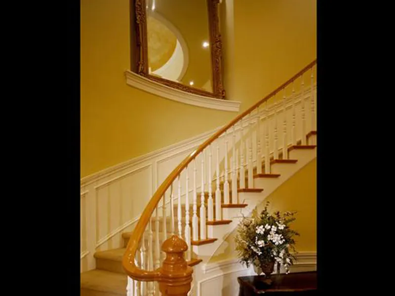 European House Plan Stairs Photo - Geyer Victorian Home 071S-0007 - Search House Plans and More