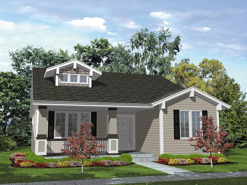 Amazing Bungalow Style Home With Craftsman Accents