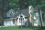 Contemporary House Plan Front of Home - Donelson Point Traditional Home 072D-0176 - Search House Plans and More